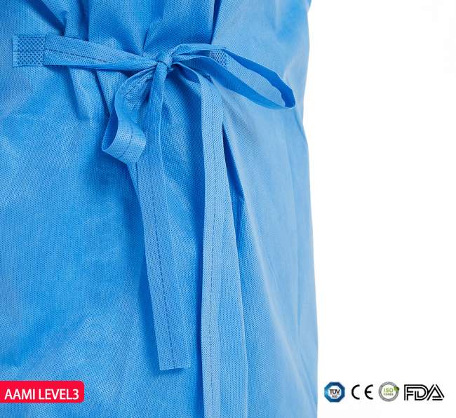 FOUR WAISR SURGICAL GOWN