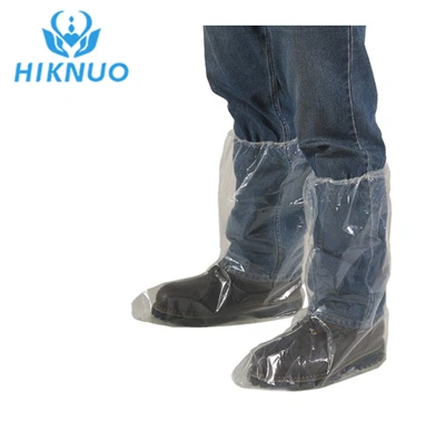 Plastic beschermende lange schoenen Cover & Boots Cover PE/CPE